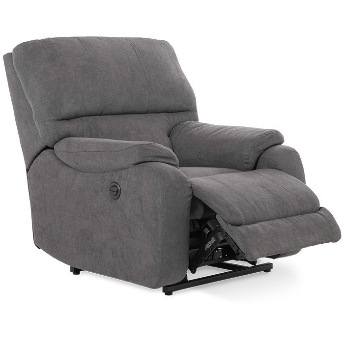 Sillon Reclinable Tela Gris Oxford Mivo | Reclinables | salas